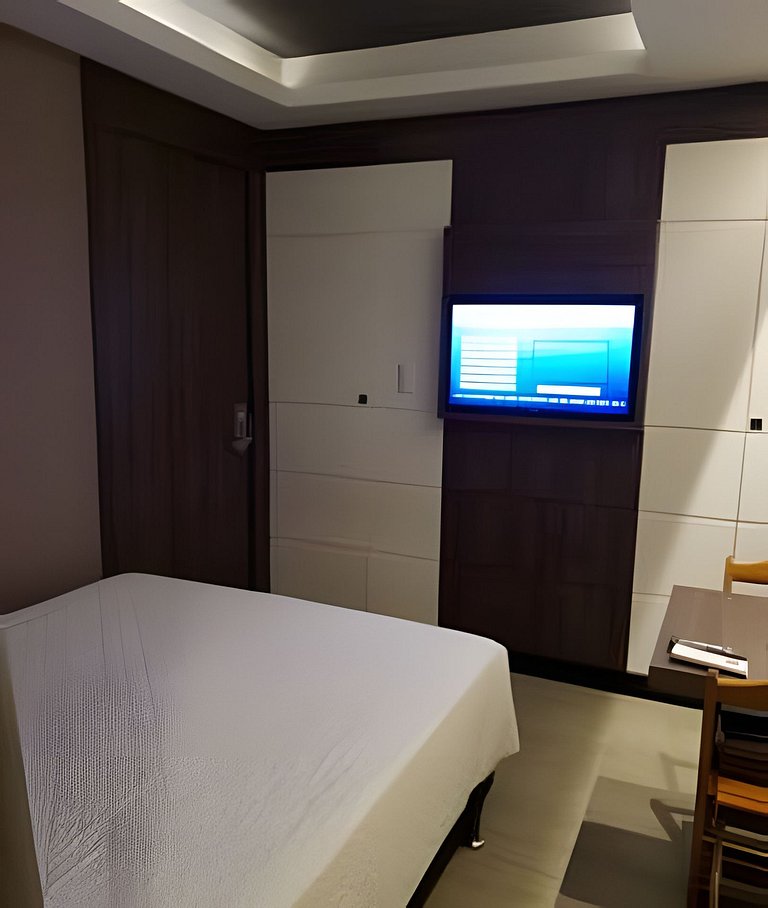 Studio Engenhao Cozinha garagem AC Wi-Fi