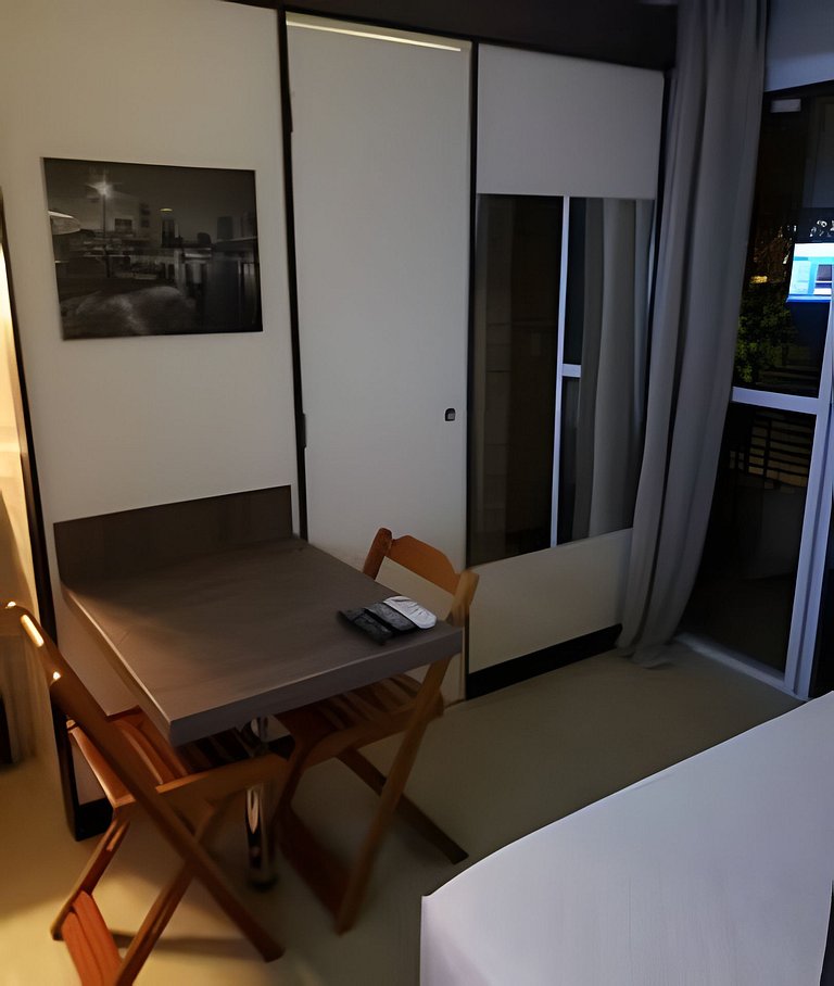 Studio Engenhao Cozinha garagem AC Wi-Fi