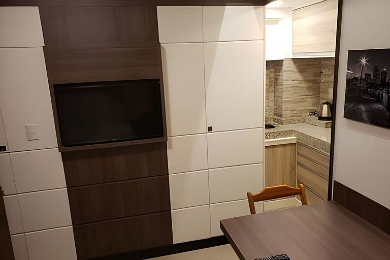 Studio Engenhao Cozinha garagem AC Wi-Fi