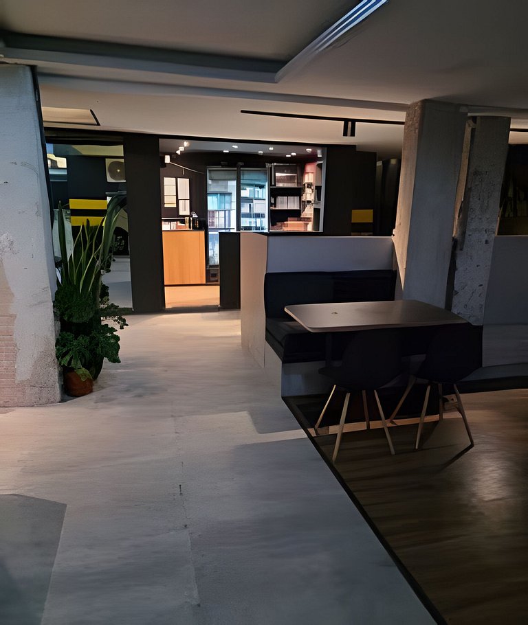 Studio Engenhao Cozinha garagem AC Wi-Fi