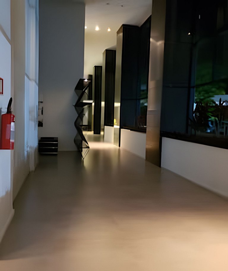 Apartamento varanda 1 - sala e quarto separados.