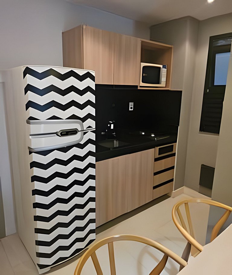 Apartamento varanda 4 - sala e quarto separados