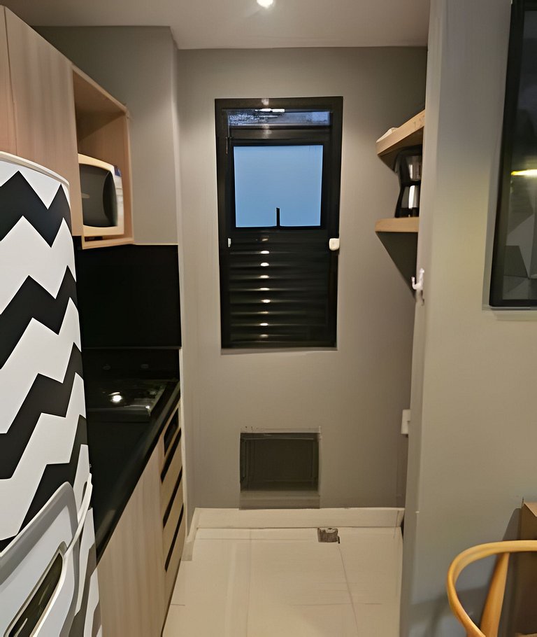 Apartamento varanda 4 - sala e quarto separados