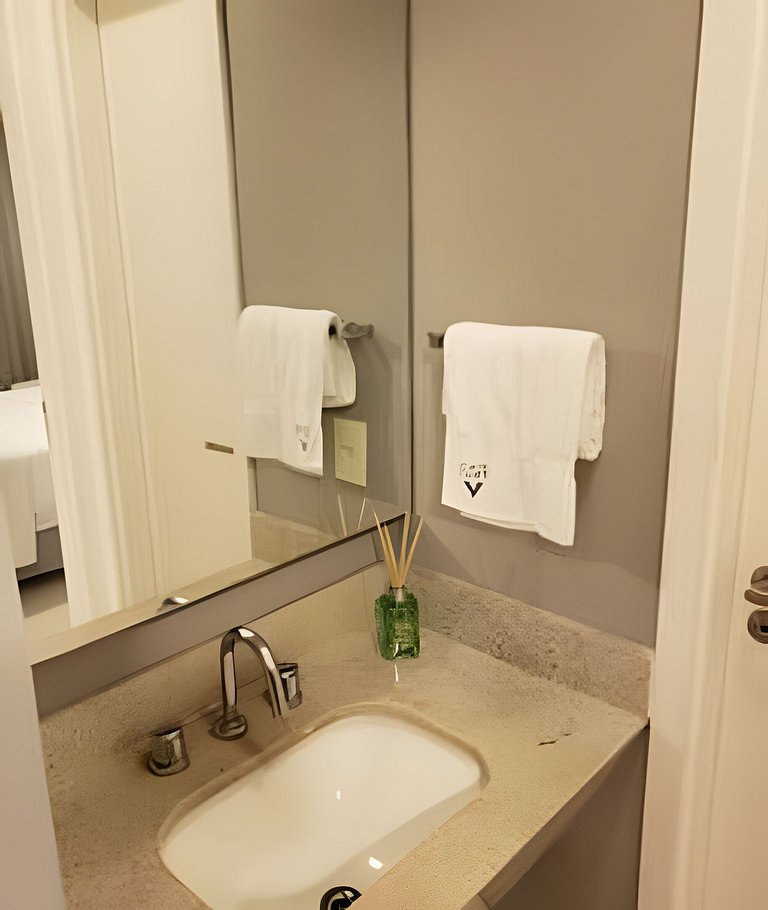 Apartamento varanda 4 - sala e quarto separados