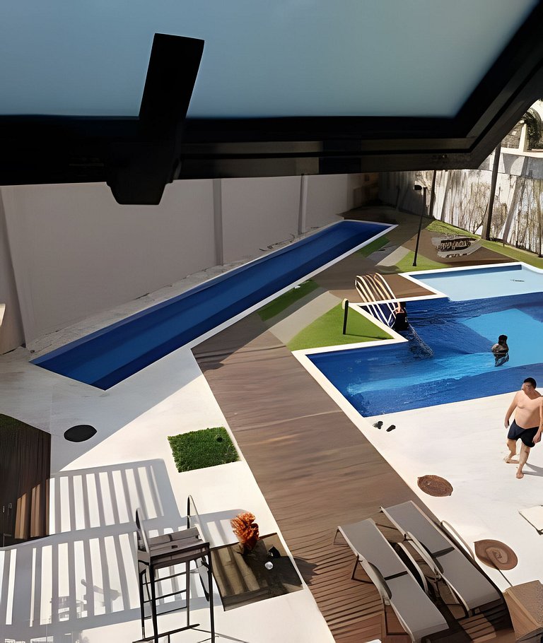 Apartamento varanda 3- sala e quarto separados