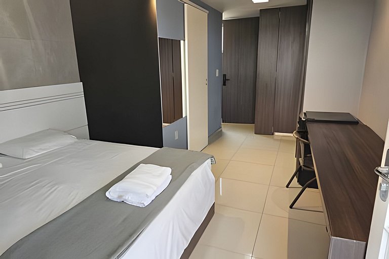 Studio no Engenhao , Garagem, Wi-Fi, AC