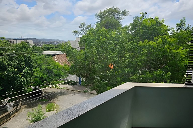 Studio no Engenhao , Garagem, Wi-Fi, AC