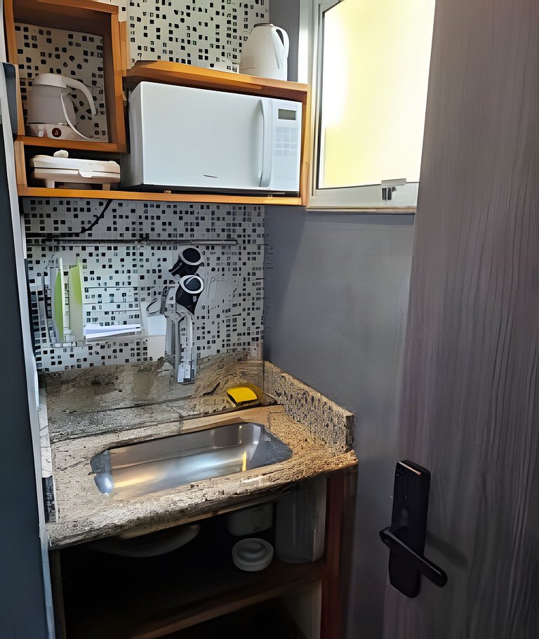 Studio no Engenhao , Garagem, Wi-Fi, AC