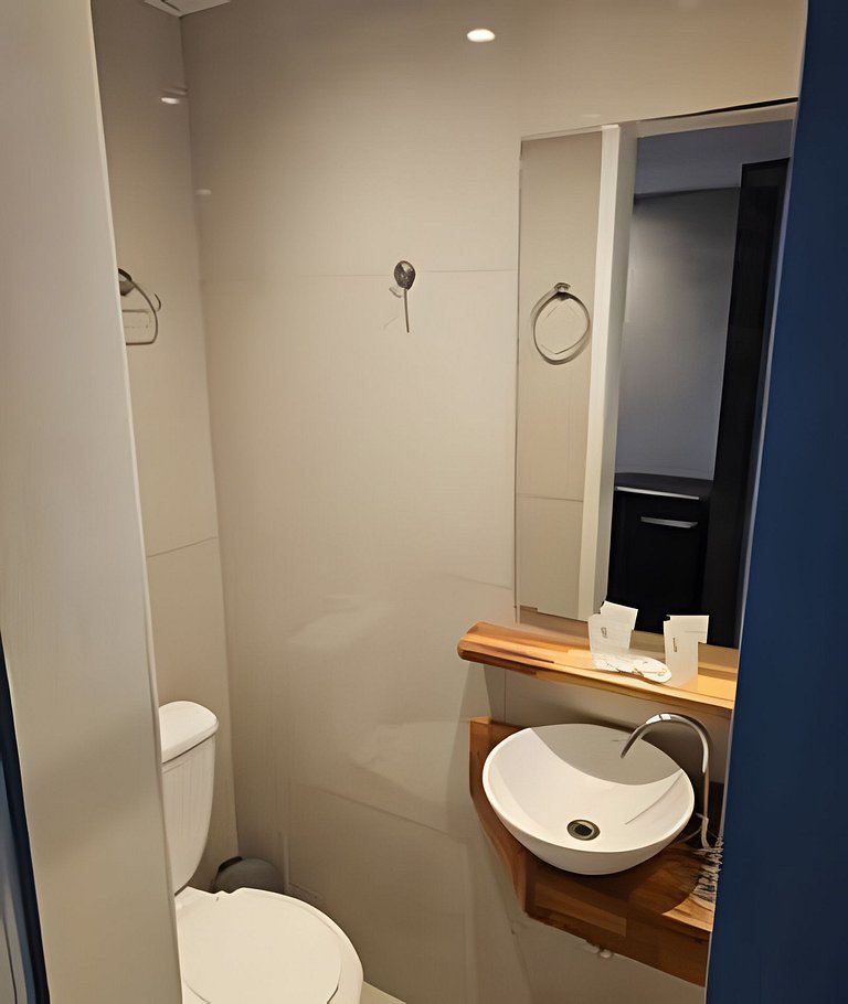 Studio no Engenhao , Garagem, Wi-Fi, AC