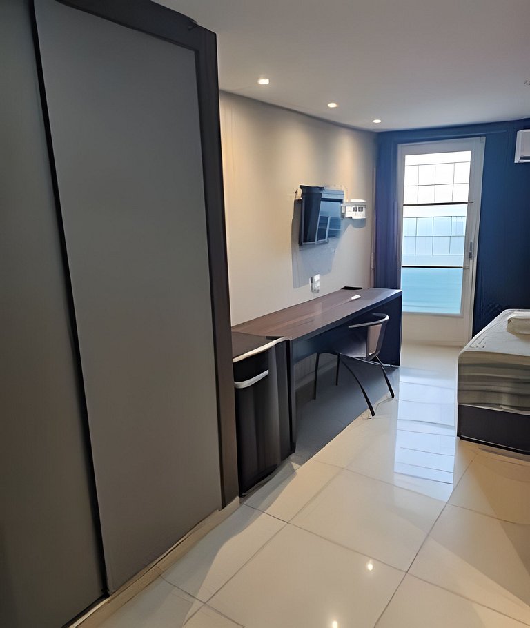 Studio no Engenhao , Garagem, Wi-Fi, AC