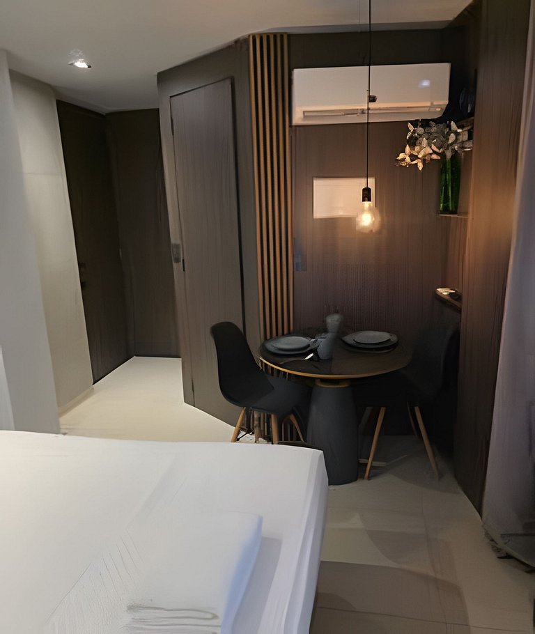 Studio no Engenhao, Garagem, Wi-Fi, elevador