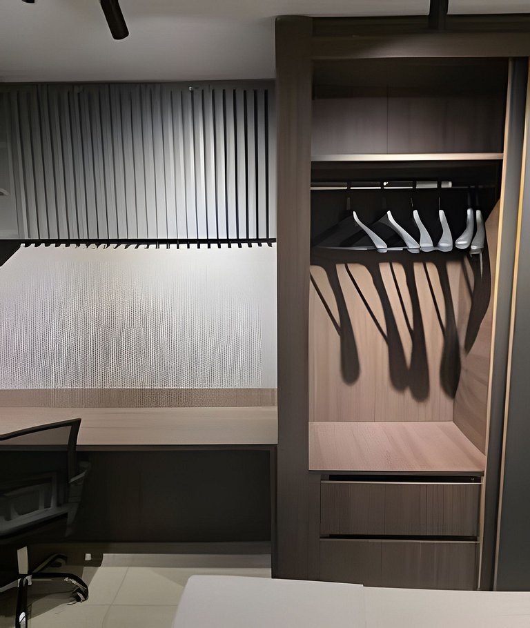 Studio no Engenhao, Garagem, Wi-Fi, elevador