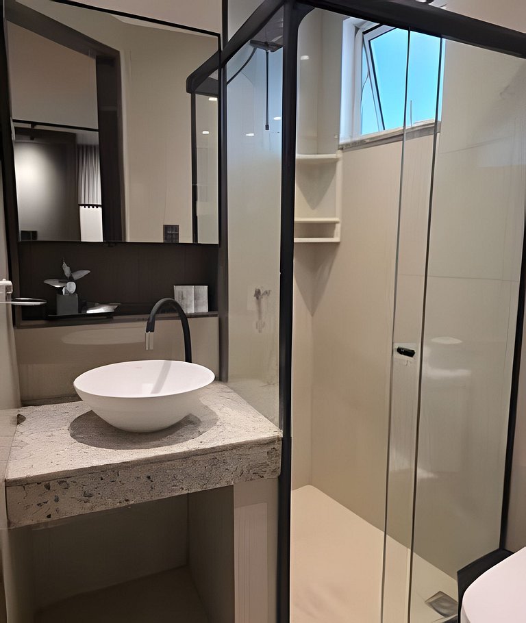 Studio no Engenhao, Garagem, Wi-Fi, elevador