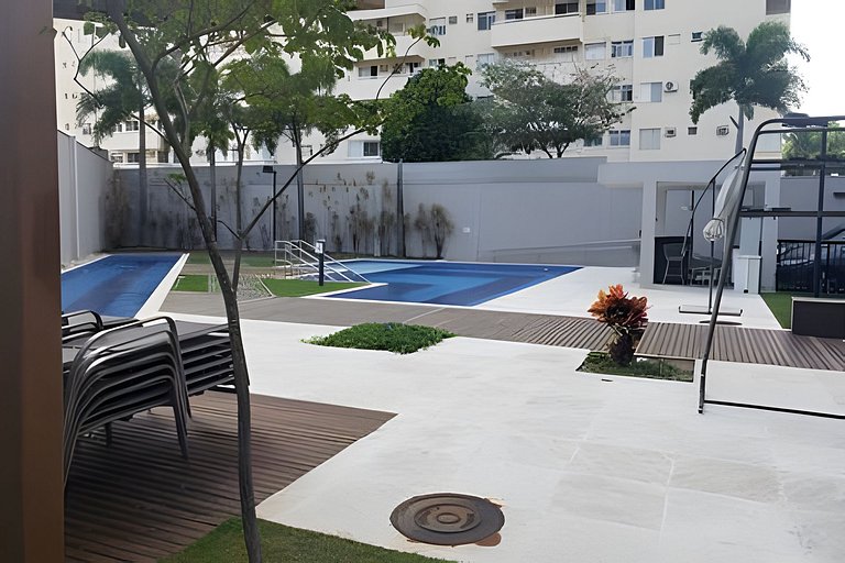 Riocentro 1, Barra olimpica, Praias