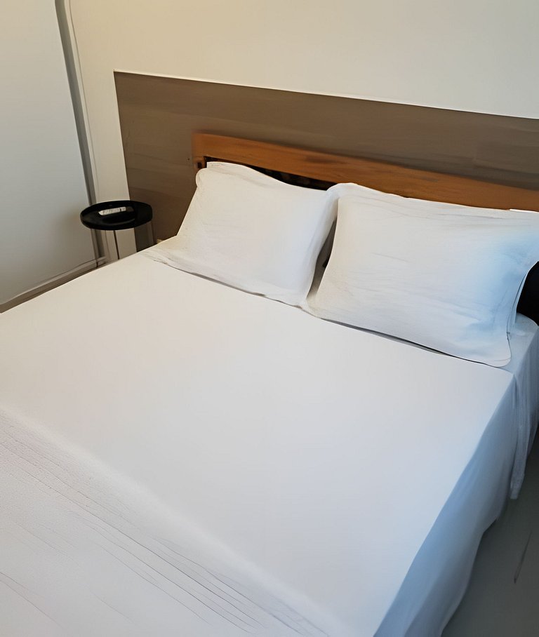 Apartamento varanda 5 - sala e quarto separados