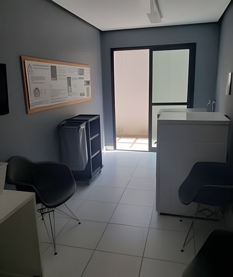 Apartamento varanda 5 - sala e quarto separados