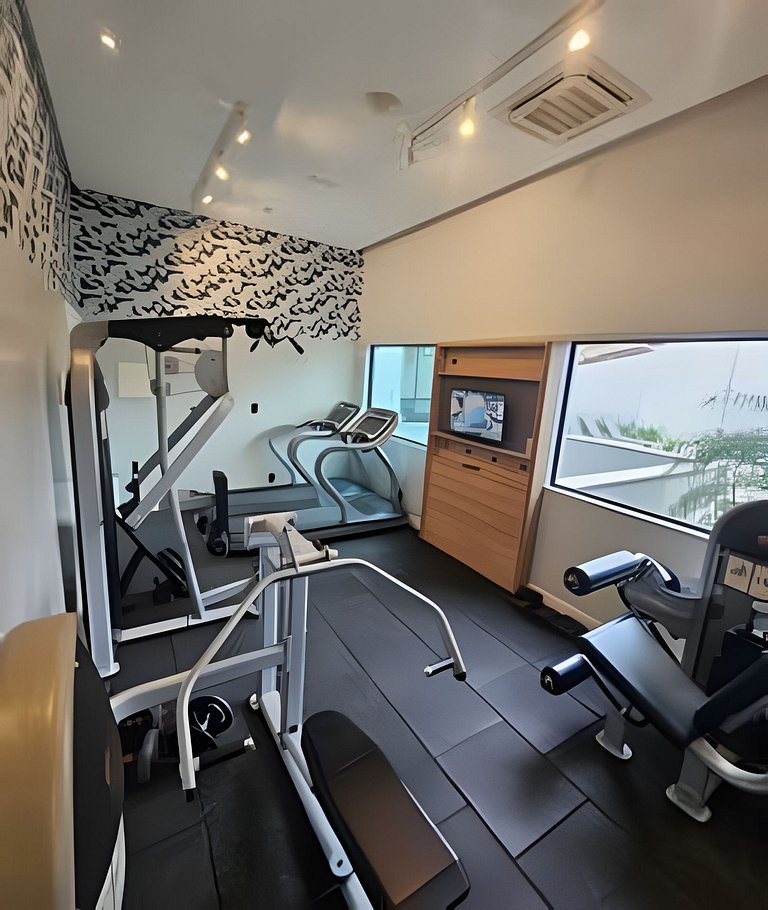 Apartamento varanda 5 - sala e quarto separados