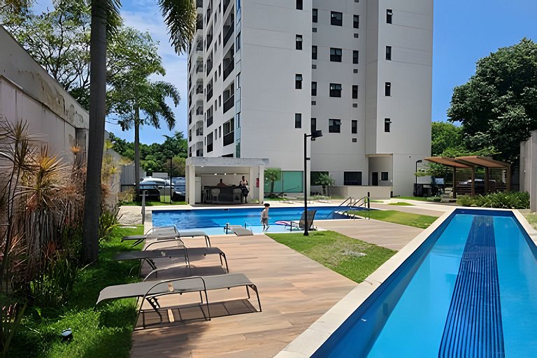 Apartamento Varanda 2 - quarto e sala separados