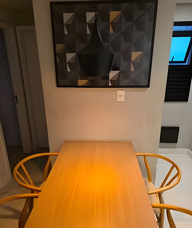 Apartamento varanda 7 - sala e quarto separados