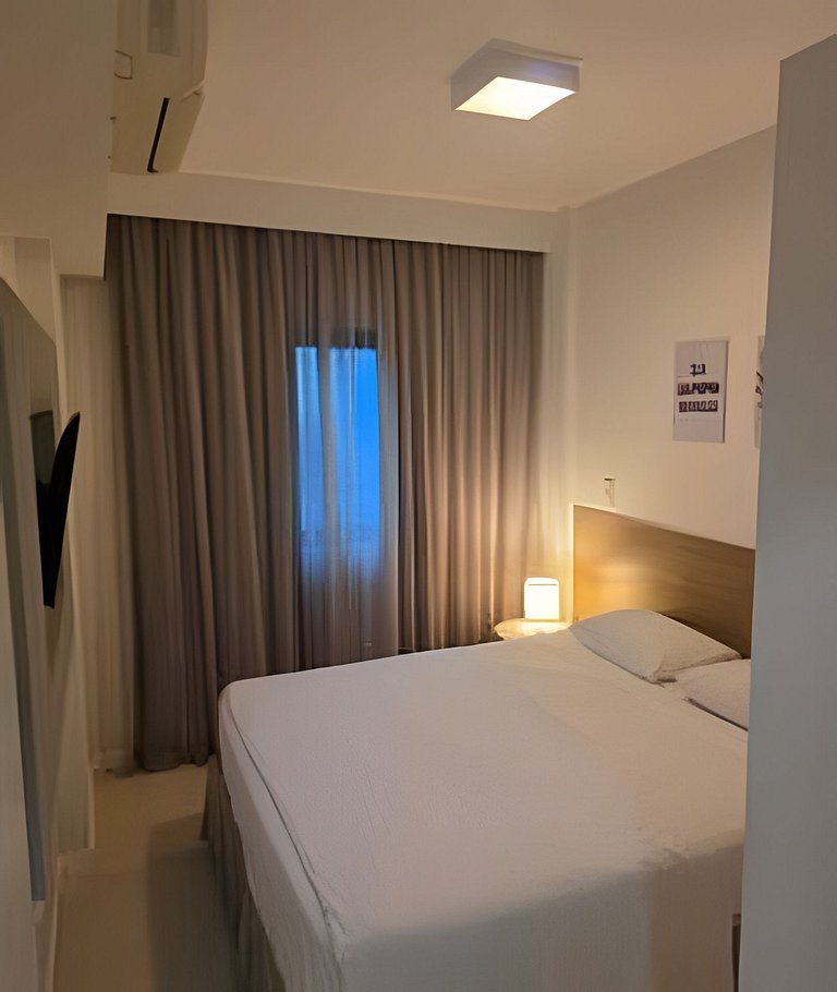 Apartamento varanda 7 - sala e quarto separados