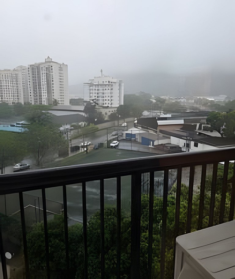 Apartamento varanda 7 - sala e quarto separados