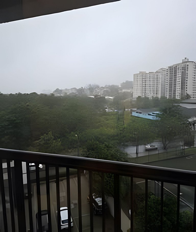 Apartamento varanda 7 - sala e quarto separados