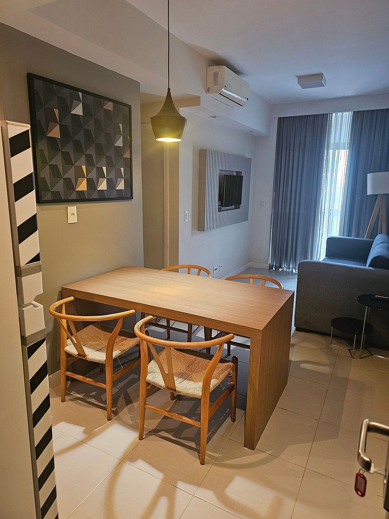 Apartamento Varanda 2 - quarto e sala separados