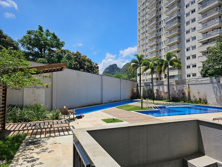 Studio - Riocentro - Garagem - Wi-Fi